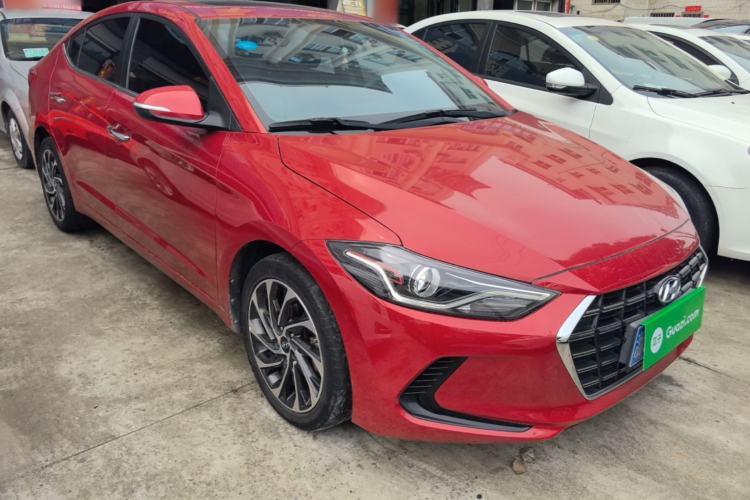 Used Hyundai Elantra (6th Generation / Lingdong) 2020 1.5L CVT Smart & Stylish – Elite Version Front Right 45 Deg