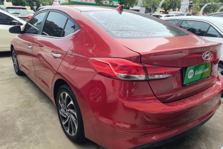 Used Hyundai Elantra (6th Generation / Lingdong) 2020 1.5L CVT Smart & Stylish – Elite Version Rear Left 45 Deg