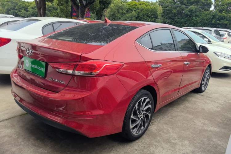 Used Hyundai Elantra (6th Generation / Lingdong) 2020 1.5L CVT Smart & Stylish – Elite Version Rear Right 45 Deg