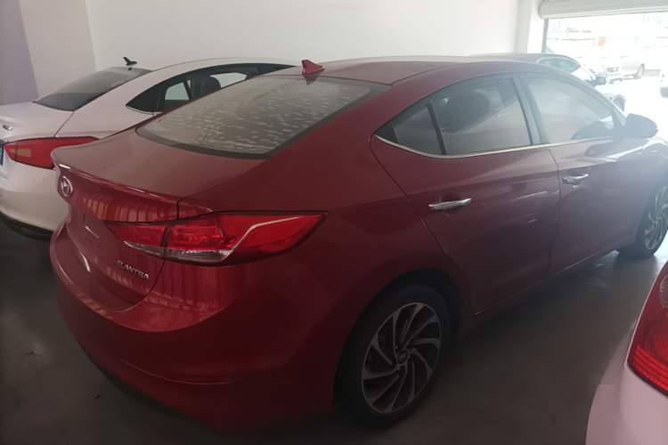 Used Hyundai Elantra (6th Generation / Lingdong) 2020 1.5L CVT Smart & Stylish – Elite Version Rear Right 45 Deg