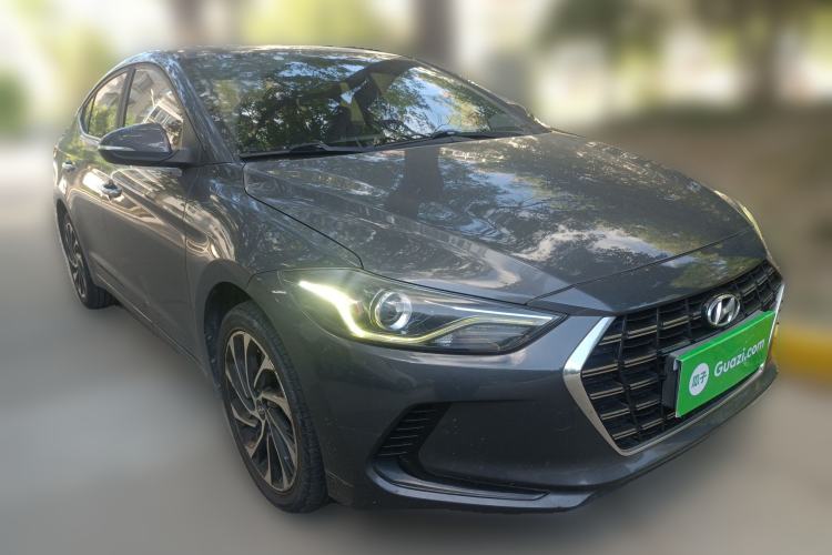 Used Hyundai Elantra (6th Generation / Lingdong) 2020 1.4T Dual-Clutch Xuan Dong · Dynamic Version Front Right 45 Deg