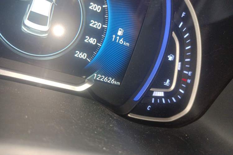 Used Hyundai Elantra (6th Generation / Lingdong) 2020 1.4T Dual-Clutch Xuan Dong · Dynamic Version Odometer Close Up