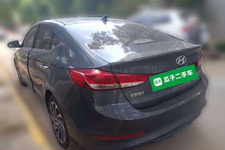 Used Hyundai Elantra (6th Generation / Lingdong) 2020 1.4T Dual-Clutch Xuan Dong · Dynamic Version Rear Left 45 Deg