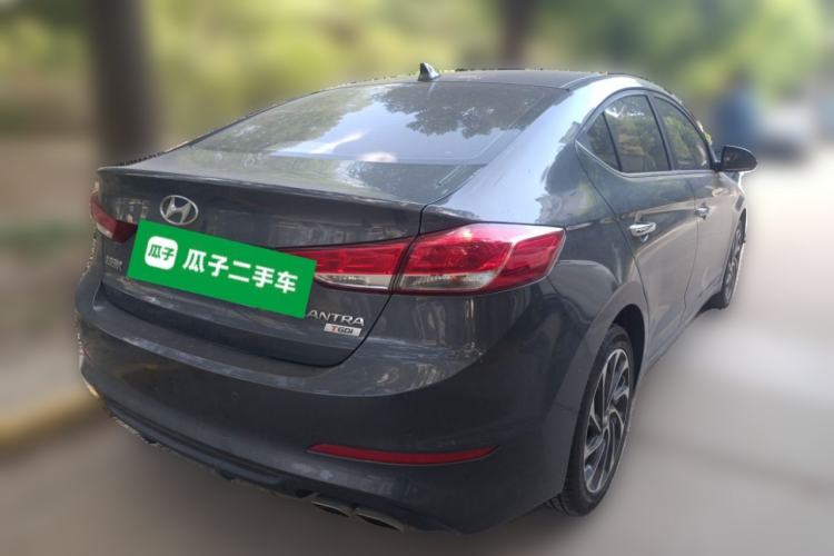 Used Hyundai Elantra (6th Generation / Lingdong) 2020 1.4T Dual-Clutch Xuan Dong · Dynamic Version Rear Right 45 Deg
