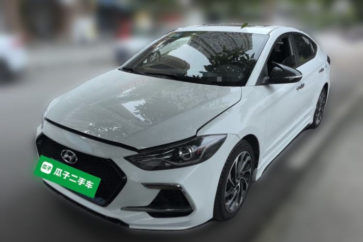 Used Hyundai Elantra (6th Generation / Lingdong) 2020 1.4T Dual-Clutch Xuan Dong · Dynamic Version Guazi used car, China used car export, Used car for sale, Used cars, Cheapest cars for sale