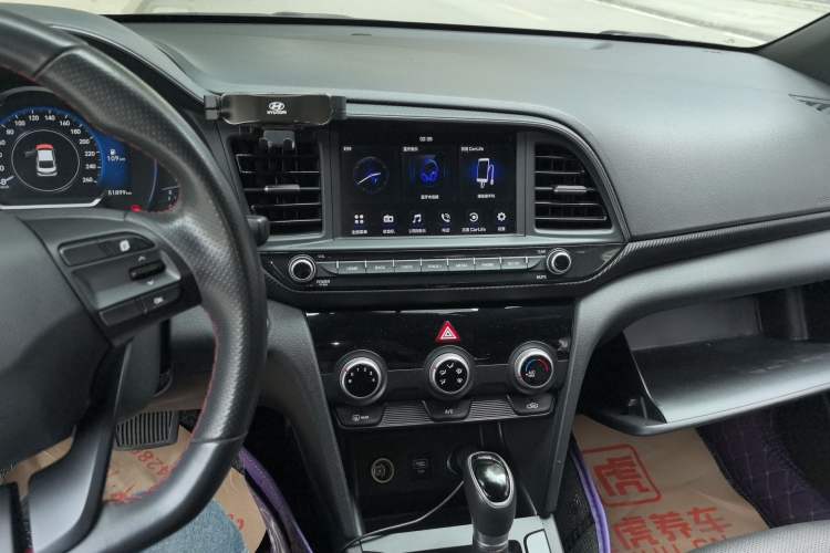 Used Hyundai Elantra (6th Generation / Lingdong) 2020 1.4T Dual-Clutch Xuan Dong · Dynamic Version Audio And AC Panel