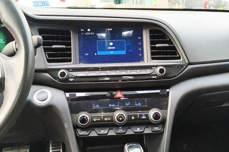 Used Hyundai Elantra (6th Generation / Lingdong) 2020 1.4T Dual-Clutch Xuan Dong · Dynamic Version Audio And AC Panel