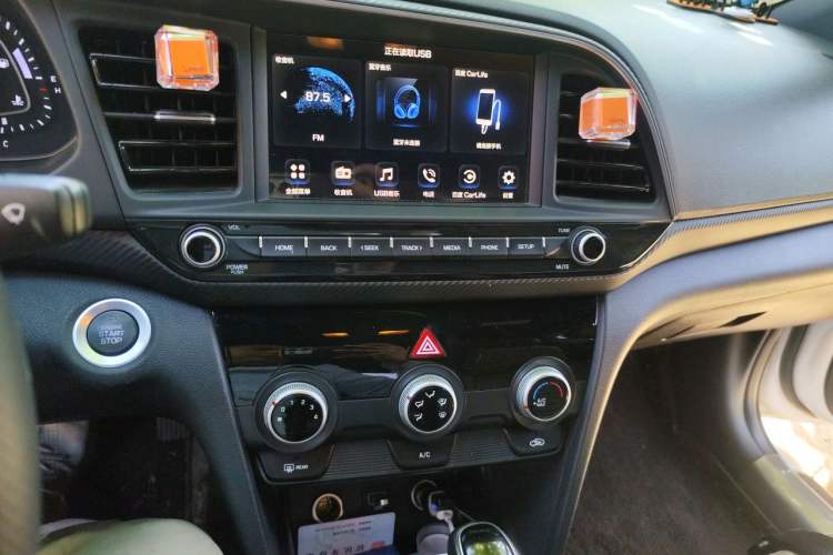 Used Hyundai Elantra (6th Generation / Lingdong) 2020 1.4T Dual-Clutch Xuan Dong · Dynamic Version Audio And AC Panel