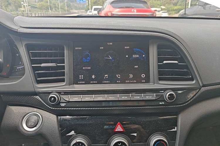 Used Hyundai Elantra (6th Generation / Lingdong) 2020 1.4T Dual-Clutch Xuan Dong · Dynamic Version Audio And AC Panel