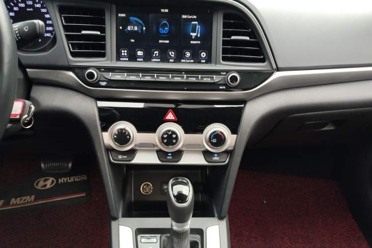 Used Hyundai Elantra (6th Generation / Lingdong) 2020 1.5L CVT Smart & Stylish – Elite Version Audio And AC Panel