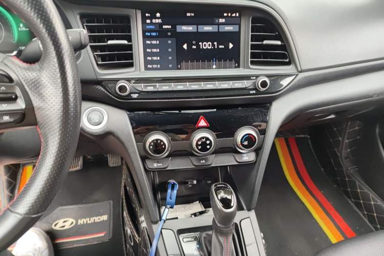 Used Hyundai Elantra (6th Generation / Lingdong) 2020 1.4T Dual-Clutch Xuan Dong · Dynamic Version Audio And AC Panel