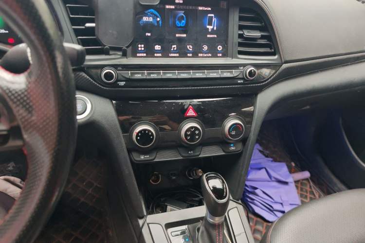 Used Hyundai Elantra (6th Generation / Lingdong) 2020 1.4T Dual-Clutch Xuan Dong · Dynamic Version Audio And AC Panel
