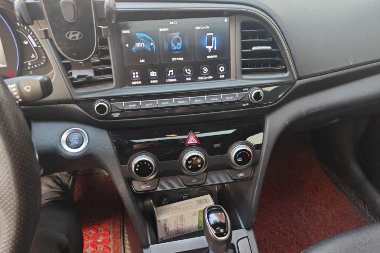 Used Hyundai Elantra (6th Generation / Lingdong) 2020 1.4T Dual-Clutch Xuan Dong · Dynamic Version Audio And AC Panel