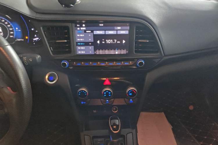 Used Hyundai Elantra (6th Generation / Lingdong) 2020 1.4T Dual-Clutch Xuan Dong · Dynamic Version Audio And AC Panel