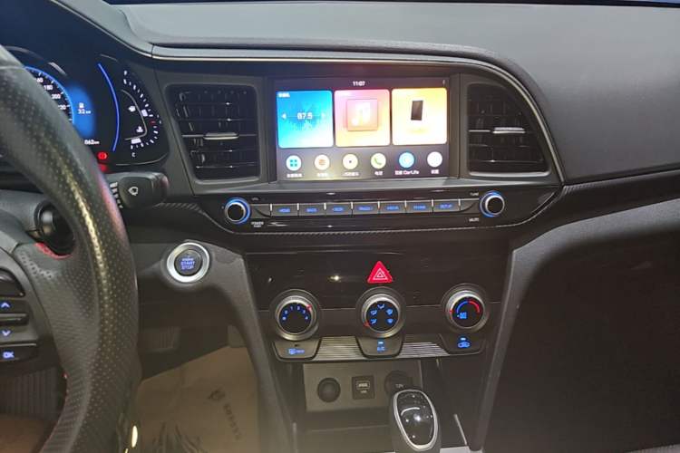 Used Hyundai Elantra (6th Generation / Lingdong) 2020 1.4T Dual-Clutch Xuan Dong · Dynamic Version Audio And AC Panel