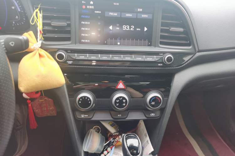 Used Hyundai Elantra (6th Generation / Lingdong) 2020 1.4T Dual-Clutch Xuan Dong · Dynamic Version Audio And AC Panel