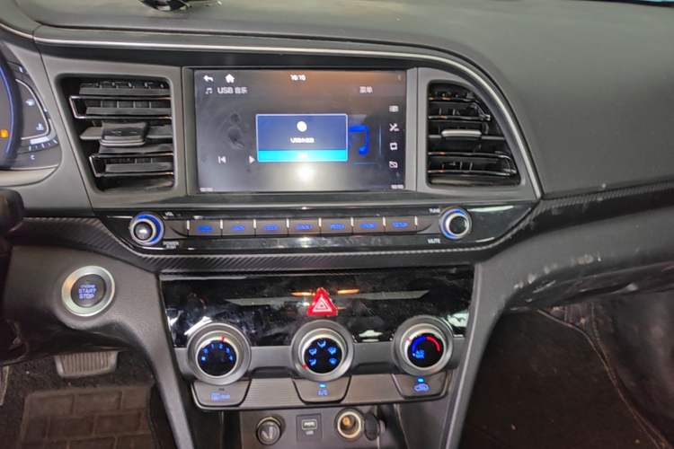 Used Hyundai Elantra (6th Generation / Lingdong) 2020 1.4T Dual-Clutch Xuan Dong · Dynamic Version Audio And AC Panel