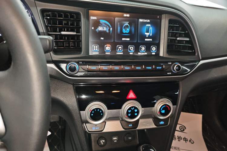 Used Hyundai Elantra (6th Generation / Lingdong) 2020 1.5L CVT Smart & Stylish – Elite Version Audio And AC Panel