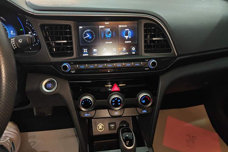 Used Hyundai Elantra (6th Generation / Lingdong) 2020 1.4T Dual-Clutch Xuan Dong · Dynamic Version Audio And AC Panel