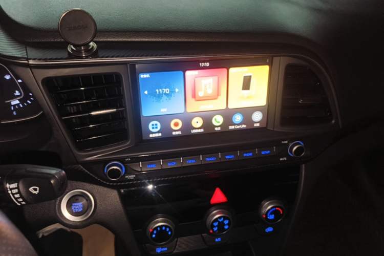 Used Hyundai Elantra (6th Generation / Lingdong) 2020 1.4T Dual-Clutch Xuan Dong · Dynamic Version Audio And AC Panel