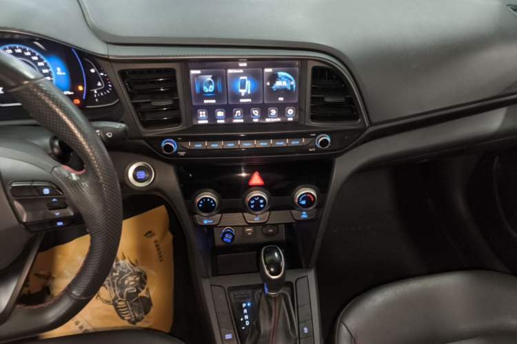 Used Hyundai Elantra (6th Generation / Lingdong) 2020 1.4T Dual-Clutch Xuan Dong · Dynamic Version Audio And AC Panel