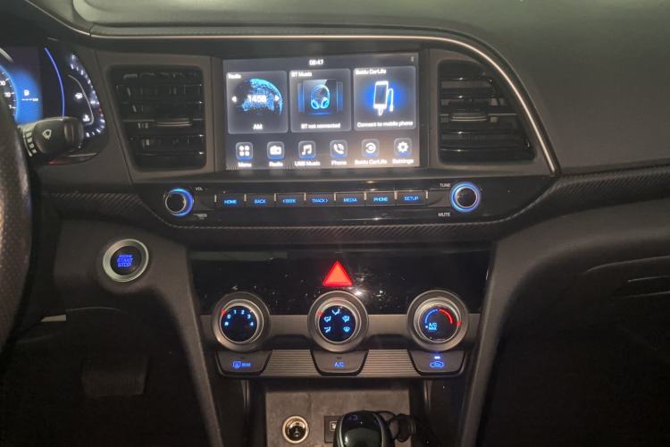 Used Hyundai Elantra (6th Generation / Lingdong) 2020 1.4T Dual-Clutch Xuan Dong · Dynamic Version Audio And AC Panel