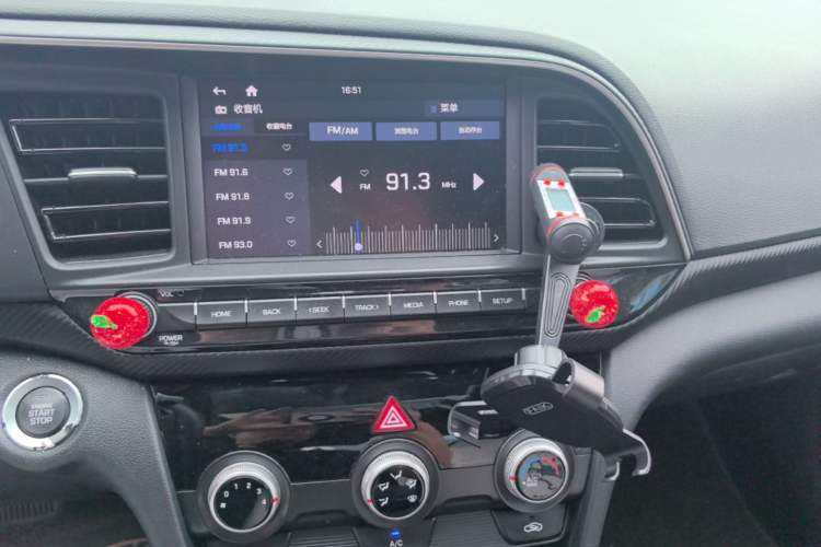 Used Hyundai Elantra (6th Generation / Lingdong) 2020 1.4T Dual-Clutch Xuan Dong · Dynamic Version Audio And AC Panel