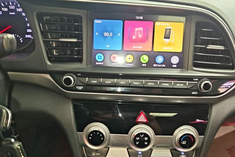Used Hyundai Elantra (6th Generation / Lingdong) 2020 1.5L CVT Smart & Stylish – Elite Version Audio And AC Panel
