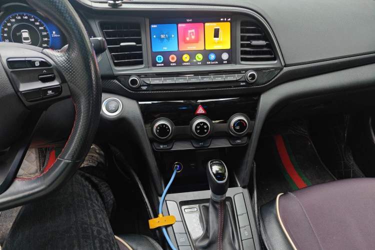 Used Hyundai Elantra (6th Generation / Lingdong) 2020 1.4T Dual-Clutch Xuan Dong · Dynamic Version Audio And AC Panel