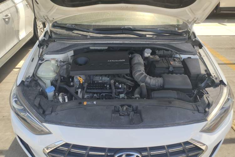 Used Hyundai Elantra (6th Generation / Lingdong) 2020 1.4T Dual-Clutch Xuan Dong · Dynamic Version Engine Bay