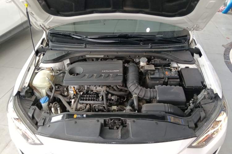 Used Hyundai Elantra (6th Generation / Lingdong) 2020 1.4T Dual-Clutch Xuan Dong · Dynamic Version Engine Bay
