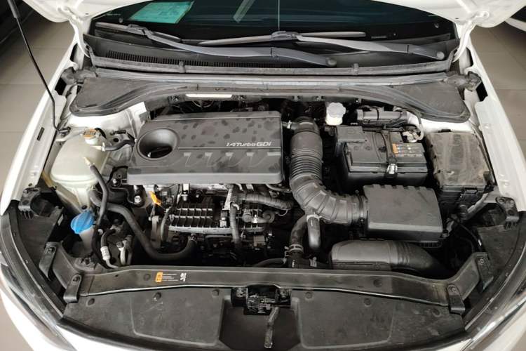 Used Hyundai Elantra (6th Generation / Lingdong) 2020 1.4T Dual-Clutch Xuan Dong · Dynamic Version Engine Bay