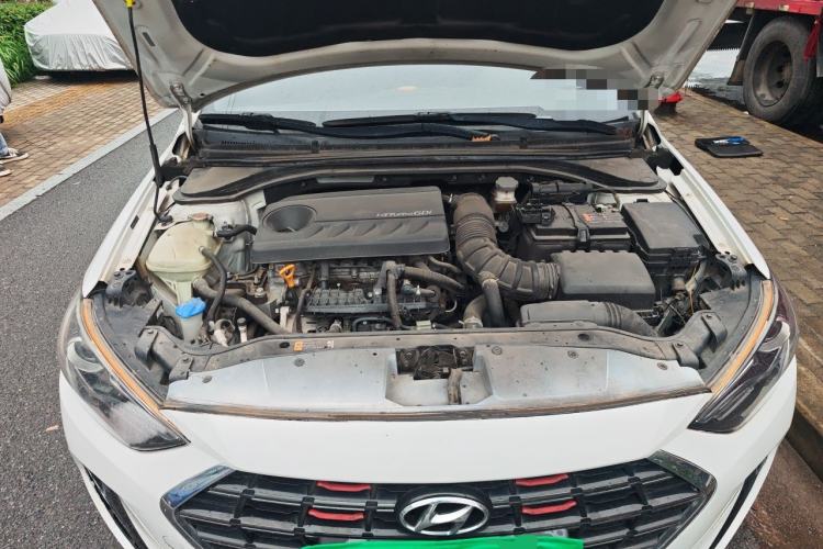 Used Hyundai Elantra (6th Generation / Lingdong) 2020 1.4T Dual-Clutch Xuan Dong · Dynamic Version Engine Bay
