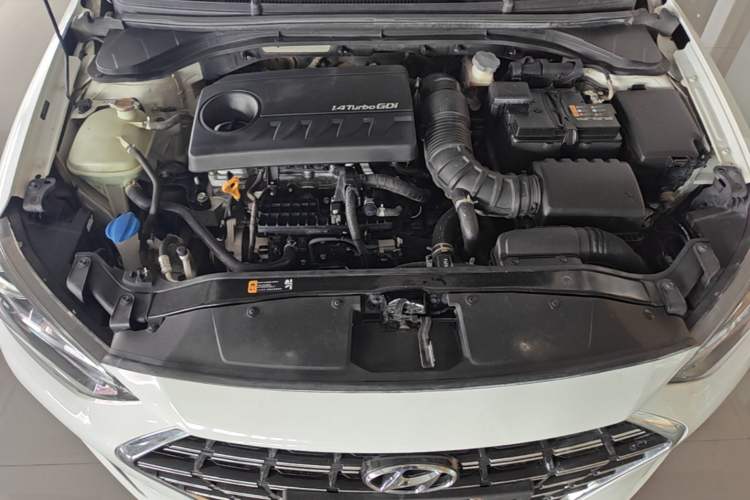 Used Hyundai Elantra (6th Generation / Lingdong) 2020 1.4T Dual-Clutch Xuan Dong · Dynamic Version Engine Bay