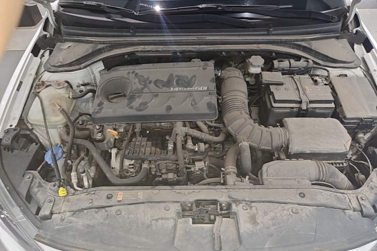 Used Hyundai Elantra (6th Generation / Lingdong) 2020 1.4T Dual-Clutch Xuan Dong · Dynamic Version Engine Bay