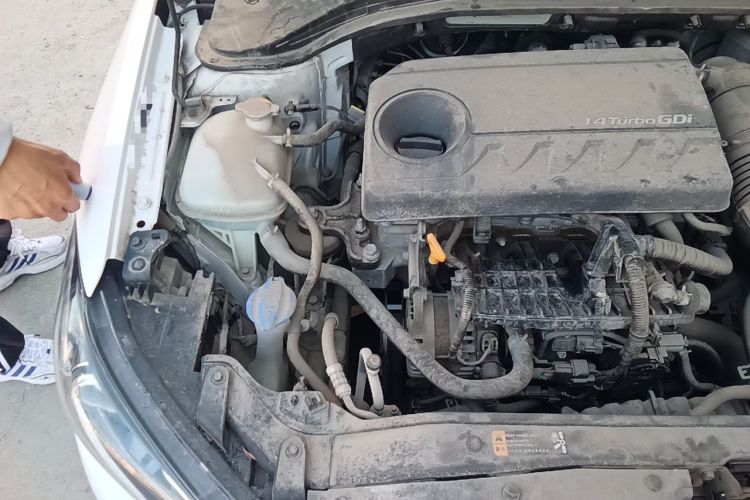 Used Hyundai Elantra (6th Generation / Lingdong) 2020 1.4T Dual-Clutch Xuan Dong · Dynamic Version Engine Bay Right