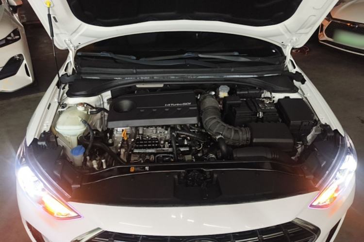 Used Hyundai Elantra (6th Generation / Lingdong) 2020 1.4T Dual-Clutch Xuan Dong · Dynamic Version Engine Bay