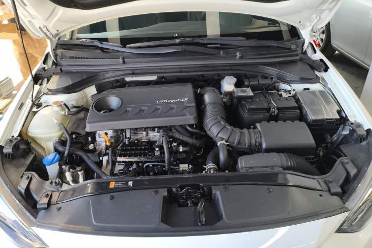Used Hyundai Elantra (6th Generation / Lingdong) 2020 1.4T Dual-Clutch Xuan Dong · Dynamic Version Engine Bay