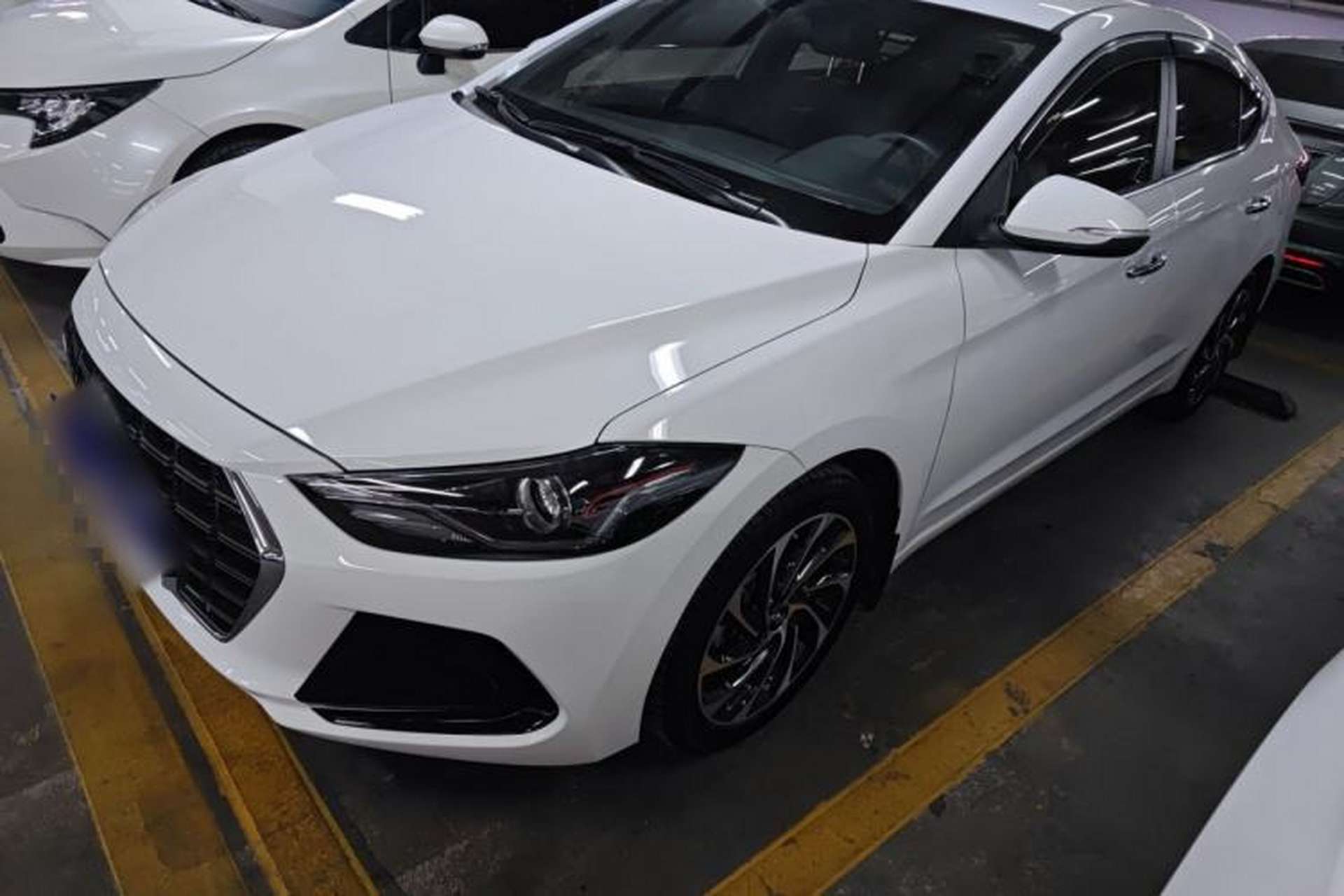Used Hyundai Elantra (6th Generation / Lingdong) 2020 1.4T Dual-Clutch Xuan Dong · Dynamic Version Front Left 45 Deg