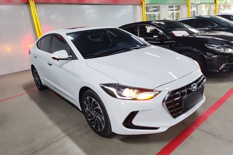 Used Hyundai Elantra (6th Generation / Lingdong) 2020 1.4T Dual-Clutch Xuan Dong · Dynamic Version Front Right 45 Deg
