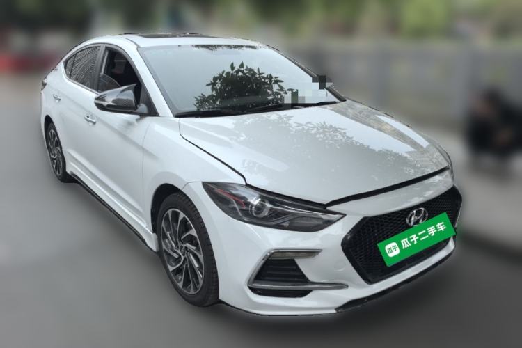 Used Hyundai Elantra (6th Generation / Lingdong) 2020 1.4T Dual-Clutch Xuan Dong · Dynamic Version Front Right 45 Deg