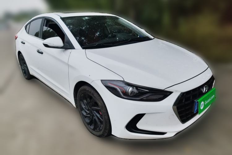Used Hyundai Elantra (6th Generation / Lingdong) 2020 1.5L CVT Smart & Stylish – Elite Version Front Right 45 Deg