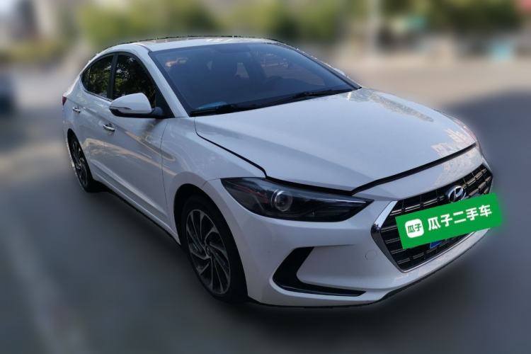 Used Hyundai Elantra (6th Generation / Lingdong) 2020 1.5L CVT Smart & Stylish – Elite Version Front Right 45 Deg