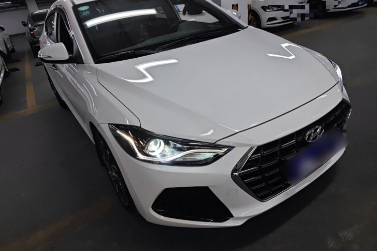 Used Hyundai Elantra (6th Generation / Lingdong) 2020 1.4T Dual-Clutch Xuan Dong · Dynamic Version Front Right 45 Deg