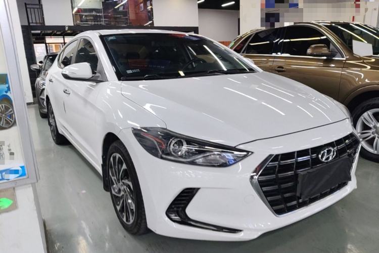 Used Hyundai Elantra (6th Generation / Lingdong) 2020 1.5L CVT Smart & Stylish – Elite Version Front Right 45 Deg