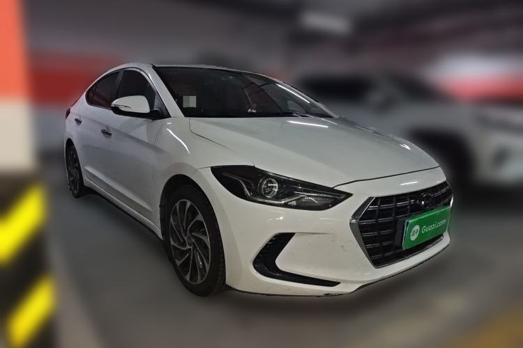 Used Hyundai Elantra (6th Generation / Lingdong) 2020 1.5L CVT Smart & Stylish – Elite Version Front Right 45 Deg