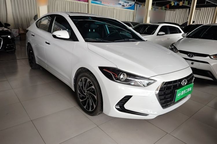 Used Hyundai Elantra (6th Generation / Lingdong) 2020 1.4T Dual-Clutch Xuan Dong · Dynamic Version Front Right 45 Deg