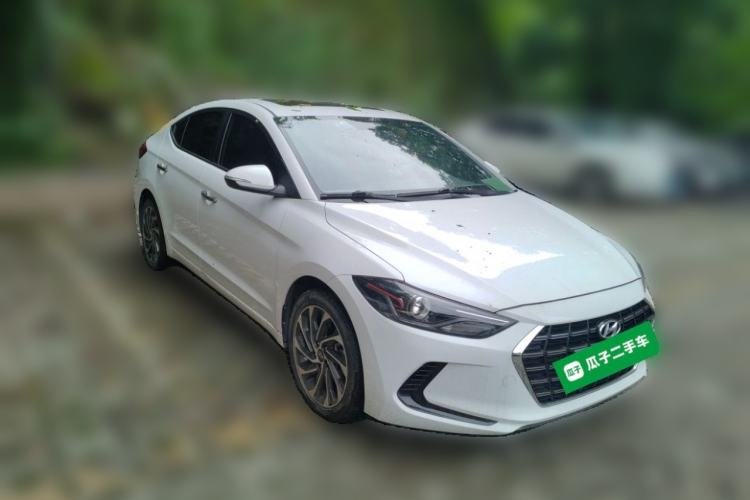 Used Hyundai Elantra (6th Generation / Lingdong) 2020 1.4T Dual-Clutch Xuan Dong · Dynamic Version Front Right 45 Deg
