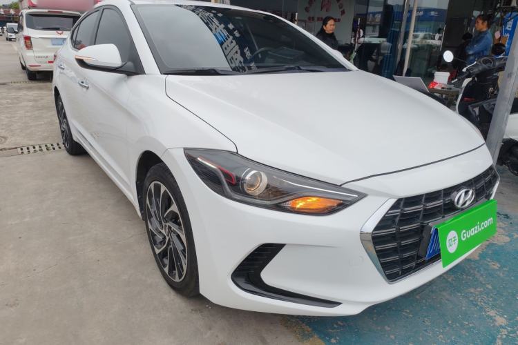Used Hyundai Elantra (6th Generation / Lingdong) 2020 1.4T Dual-Clutch Xuan Dong · Dynamic Version Front Right 45 Deg