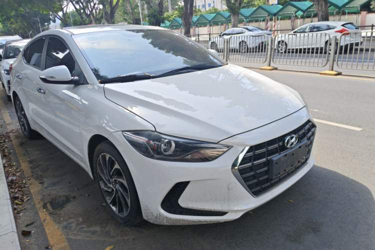 Used Hyundai Elantra (6th Generation / Lingdong) 2020 1.4T Dual-Clutch Xuan Dong · Dynamic Version Front Right 45 Deg